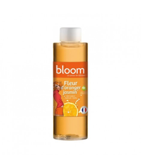 DEVINEAU Recharge 150ml pour diffuseur de parfum a froid Bloom Fleur d'Oranger Jasmin