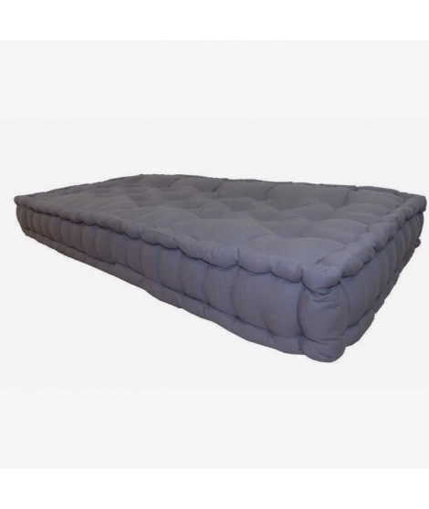 Matelas de sol Double 60x120x15 cm GRIS