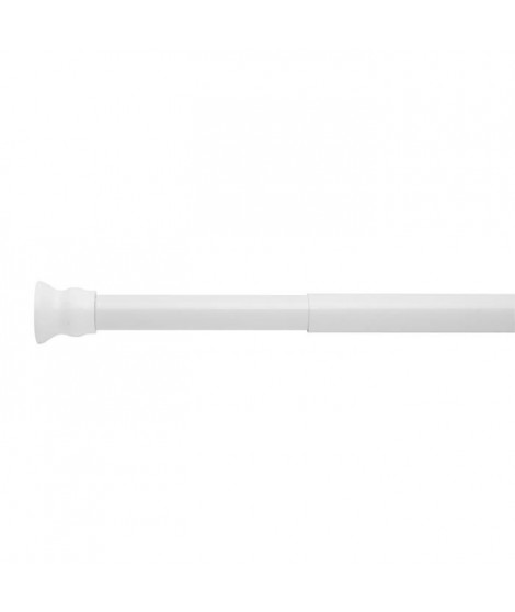 Barre extensible - 70-115 cm - ø 25 mm - Blanc