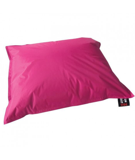 Pouf XXL imperméable fushia 110x130 cm