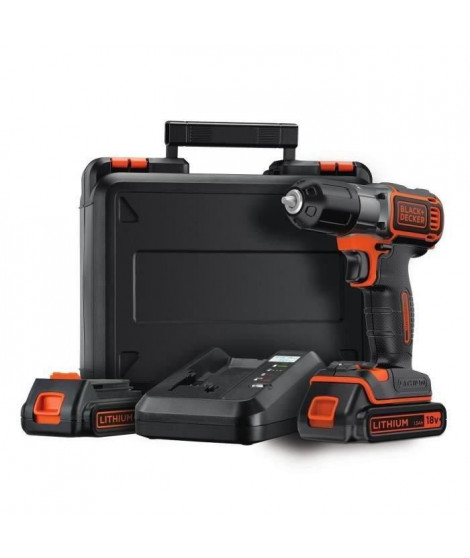 BLACK&DECKER Perceuse 2X18V AUTOSENSE