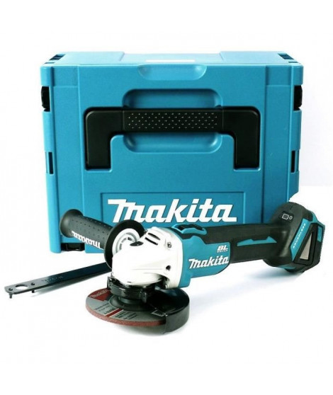 MAKITA Meuleuse d'angle Brushless DGA506ZJ 125 mm 18 V LXT avec coffret Makpac