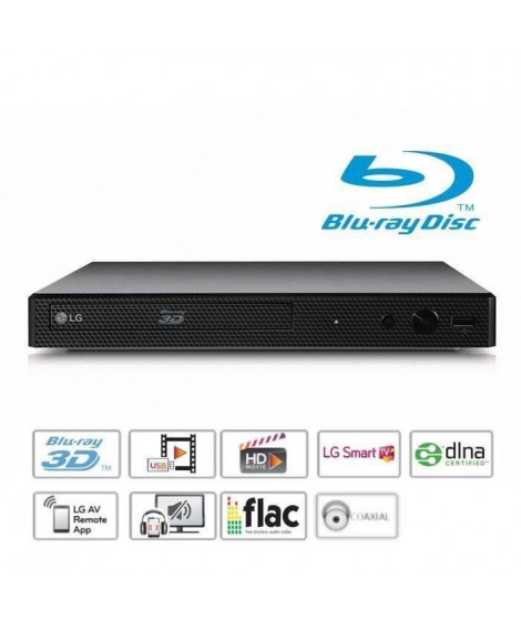 LG BP450 Lecteur Blu-ray DVD Full HD USB Smart TV
