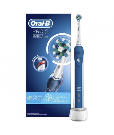 Oral-B PRO 2 2000N CrossAction Brosse a dents électrique par Braun