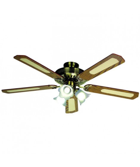 FARELEK Baléares Ventilateur de plafond Ø 132 cm, 5 pales