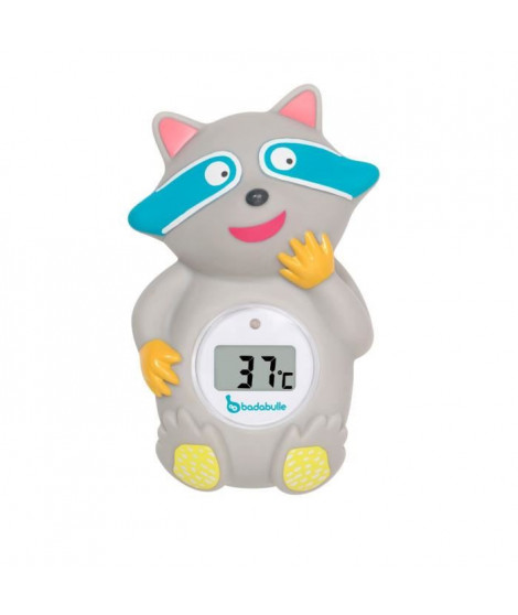 BADABULLE Thermometre de bain Racoon