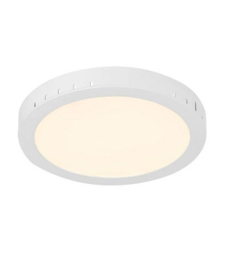 Spot encastrable LED en Plastique 3,8x30x30 cm Blanc