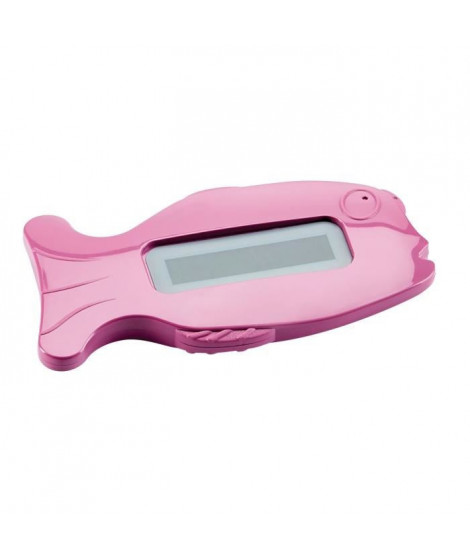 THERMOBABY Thermometre de Bain a Affichage Digital Rose Orchidée