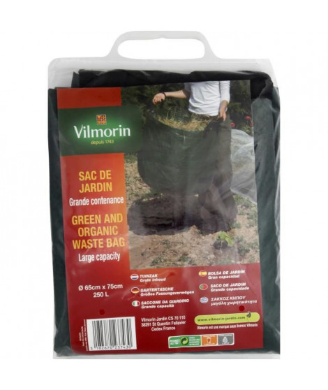 VILMORIN Sac de jardin grande contenance - 250 L