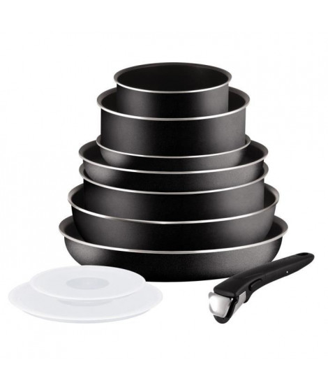 TEFAL INGENIO set de 10 pieces Essential noir