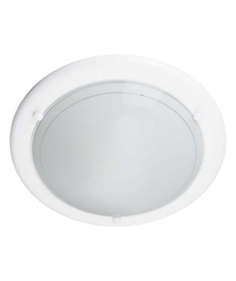 BRILLANT Applique ou plafonnier Miramar E27 40 W blanc