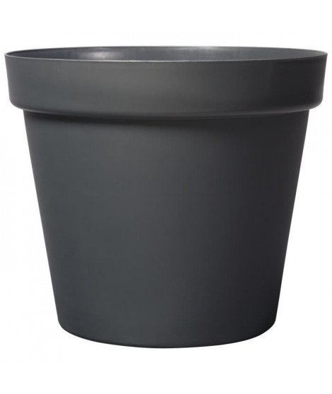 DEROMA Pot Grandé - 58 x 58 x 51,5 cm - 90 L - Anthracite