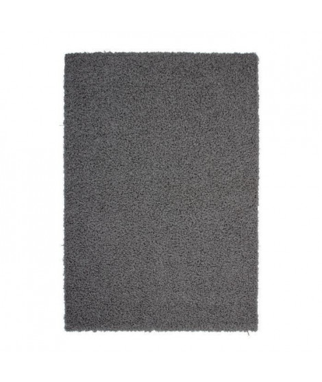 Tapis salon Shaggy TRENDY 30mm 120x160 Gris Foncé