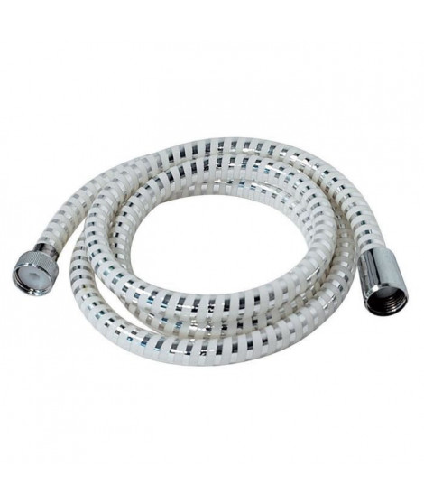 Flexible de douche Biflex 1,50m blanc / chromé