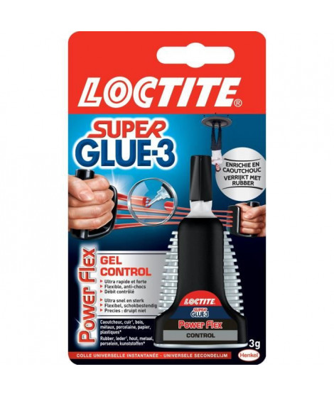 Super glue 3 Loctite - Control gel 3 g