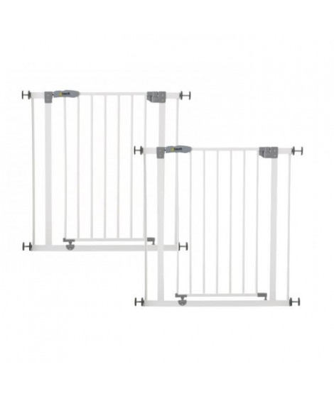 HAUCK Lot de 2 barrieres de sécurité enfant Open'n Stop - 75*81 cm