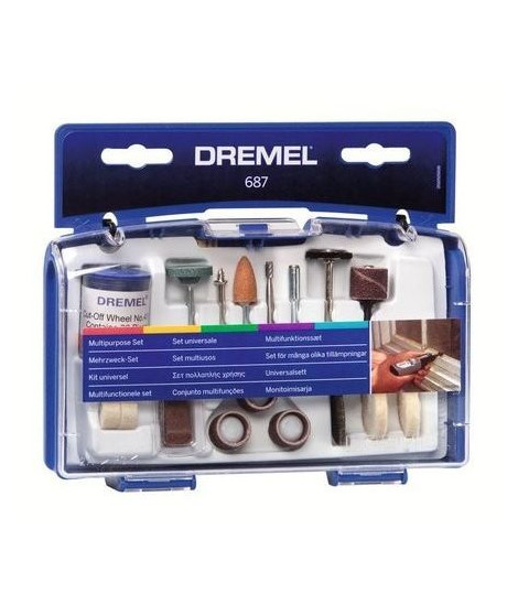 DREMEL Kit pour travaux généraux de 52 pieces 687