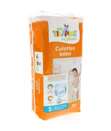 LES TILAPINS Culottes bébé Taille 5 12 a 18 kg X38