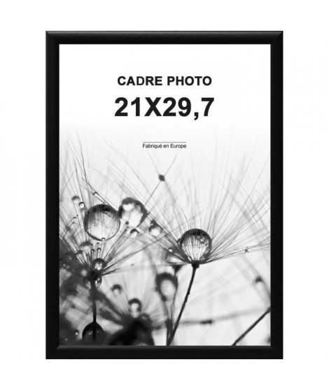ALTANA Cadre photo 21x29,7 cm Noir mat