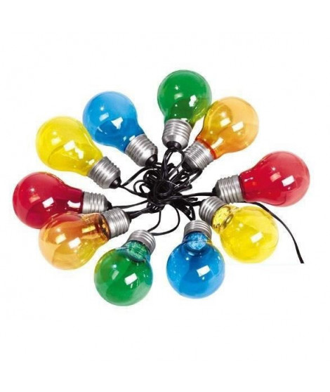 LUMISKY Guirlande a Led 10 ampoules - Multicolore