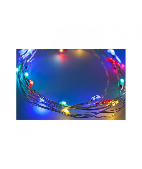 XmasKING Guirlande lumineux d'intérieur noël - Multicolore - 190 cm