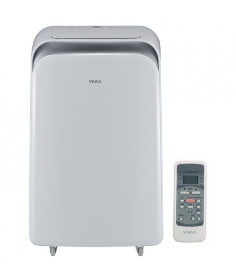 VIVAX Climatiseur électrique mobile 2500 watts - Télécommande - Classe A