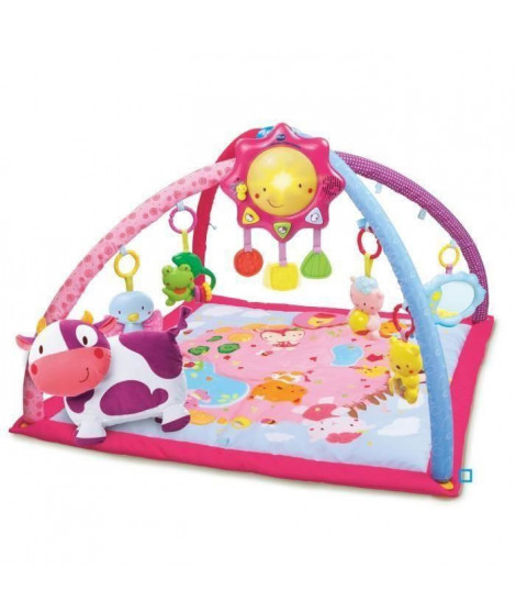 VTECH Lumi Tapis des P'tits Copains Rose