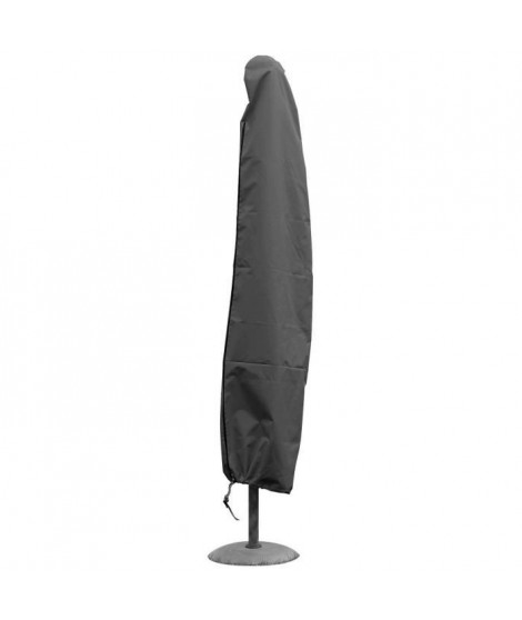 GREEN CLUB Housse de protection pour parasol droit 3m - Anthracite