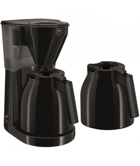 Cafetiere filtre - Melitta Easy Therm + 2eme verseuse 1010-061 Black
