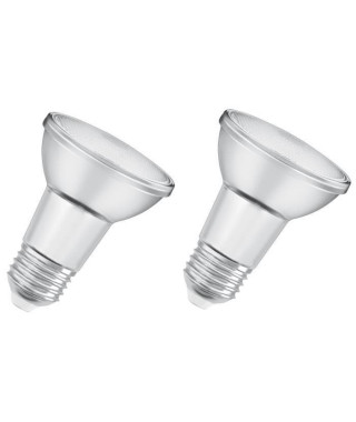 OSRAM Lot de 2 Ampoules spot LED PAR20 E27 5 W équivalent a 50 W blanc chaud dimmable
