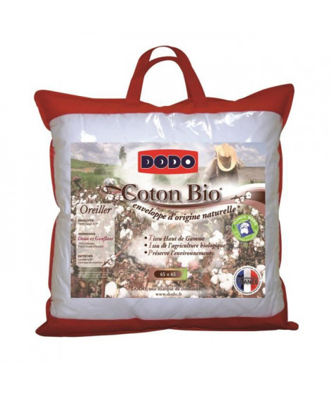 DODO Oreiller Coton Bio 65x65cm