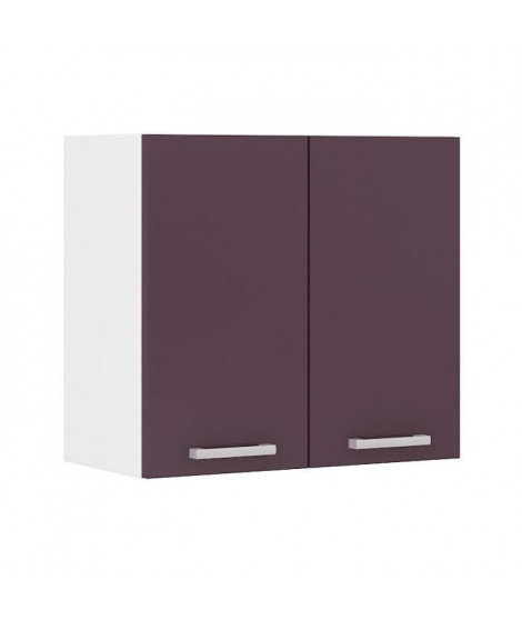 ULTRA Meuble haut de cuisine L 60 cm - Aubergine mat