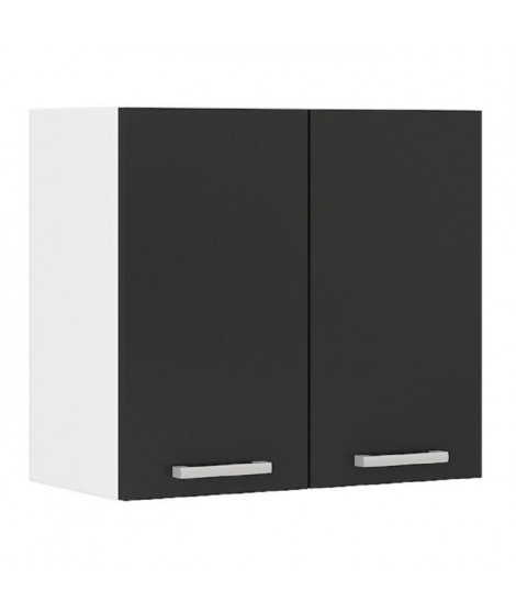 ULTRA Meuble haut de cuisine L 60 cm - Noir