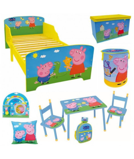 PEPPA PIG Pack chambre pour enfant - Garçon et Fille