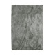 NEO YOGA Tapis de salon ou chambre en microfibre extra doux - 120x170 cm - Gris clair