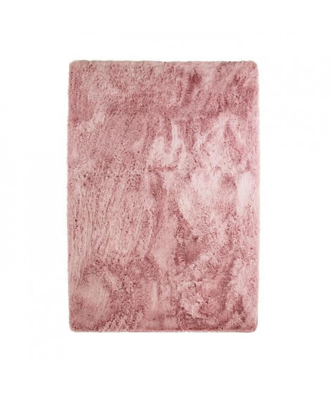 NEO YOGA Tapis de salon ou chambre en microfibre extra doux - 120x170 cm - Rose