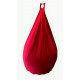 Poire déhoussable en coton FLO - Ø75x110 cm - Rouge