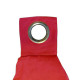 Poire déhoussable en coton FLO - Ø75x110 cm - Rouge