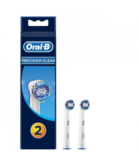 Oral-B Precision Clean Brossettes de rechange pour Brosse a dents électrique x2