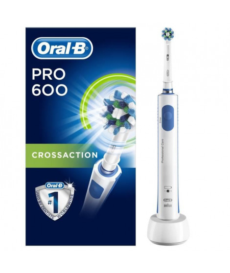 Oral-B PRO 600 Cross Action Brosse a dents électrique par BRAUN