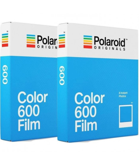 POLAROID ORIGINAL 4670 Film instantané couleur - Pour appareil photo i-type, 600 et One step Pack de 2