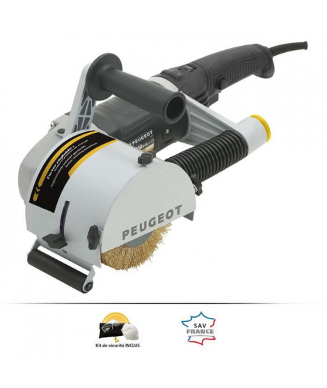 PEUGEOT Polisseuse/Ponceuse - Energybrush-1500 - 1500 W - Diametre de l'abrasif 120 mm