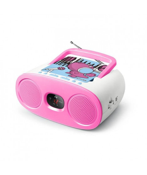 MUSE M-20 KDG Radio CD kids - Tuner AM/FM - Lecteur CD programmable - Fonction répétition