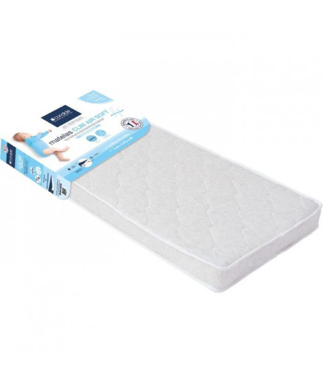 CANDIDE Matelas Clim Air Soft 60x120 cm (épaisseur 12 cm)