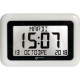 GEEMARC Horloge LCD VISO 10 - Grand affichage date et heure