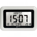 GEEMARC Horloge LCD VISO 10 - Grand affichage date et heure