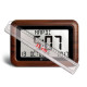GEEMARC Horloge radiopilotée VISO 10 avec Cadre imitation bois