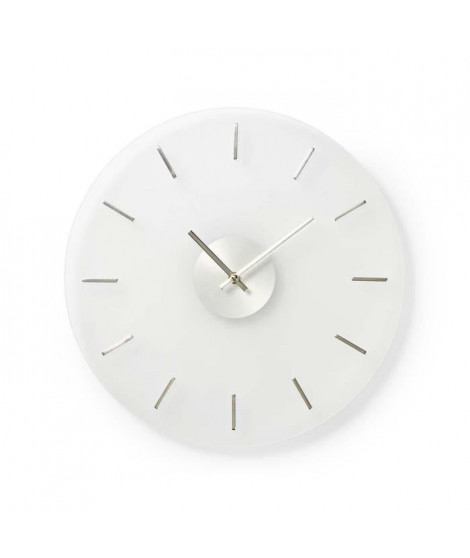 NEDIS Horloge murale circulaire - Ø 40 cm - Style Elégant - Verre