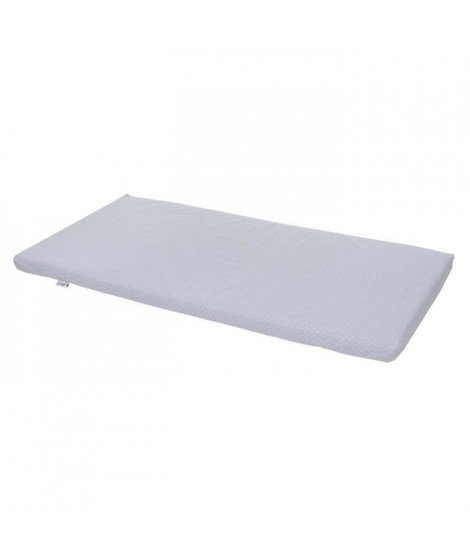 TINEO Matelas nomade Pattypois - Idéal pour les déplacements - A positionner au sol ou dans un lit dur 60 x 120 cm