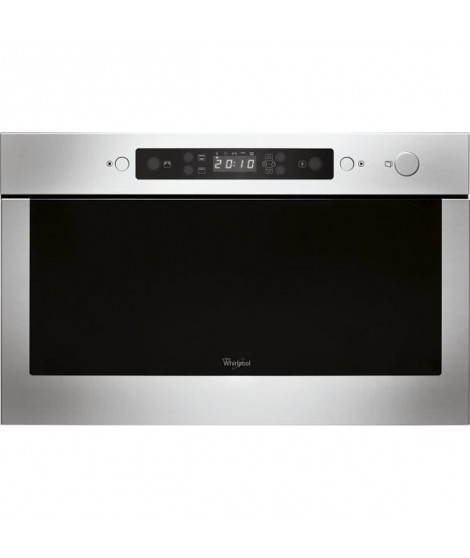 WHIRLPOOL AMW423IX - Micro-ondes encastrable - 22L - 750W - Gris